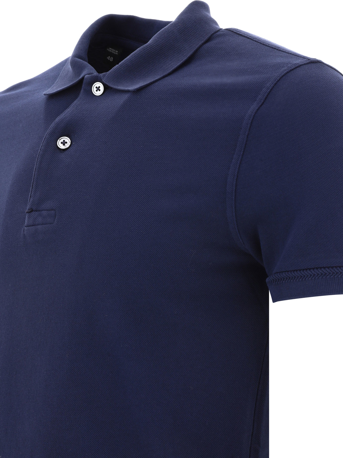 TOM FORD Blue Tennis polo shirt